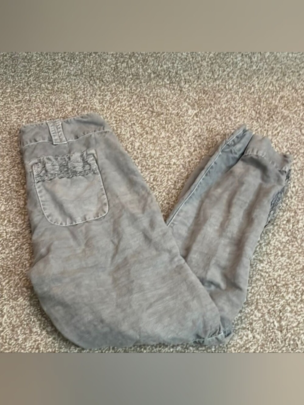 Sundance Lace Cargo Pants Size 6